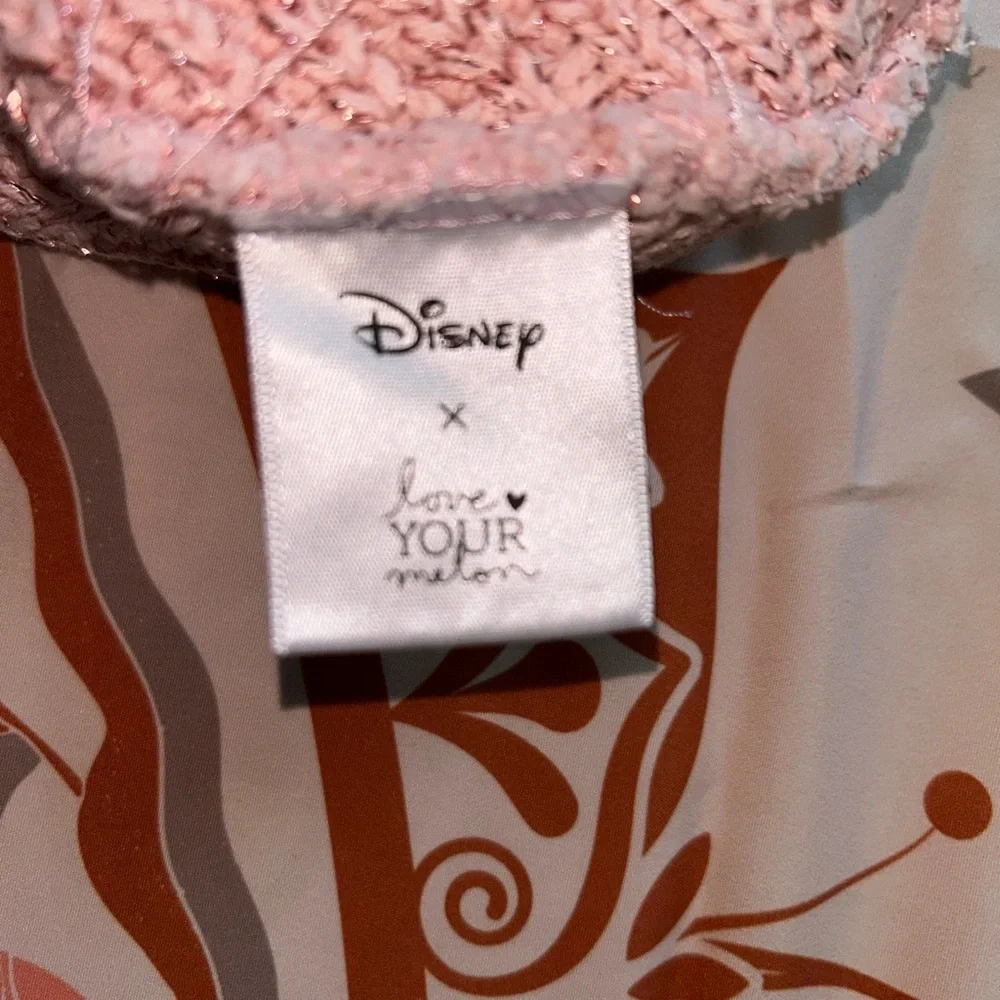 DISNEY X LOVE YOUR MELON MINNIE MOUSE PINK BEANIE